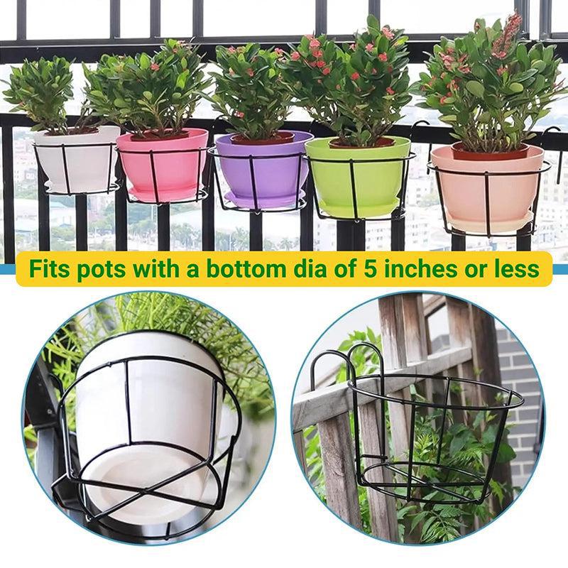 Dark Fern Metal Planter Stand media 7