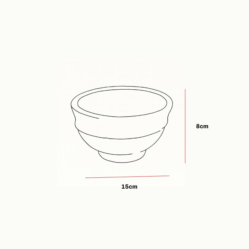 Fig Living Paper Mache Bowl - 001 (Off-White) media 8
