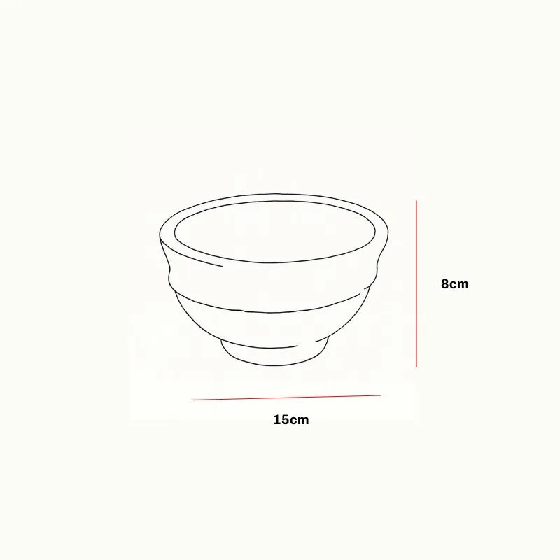 Fig Living Paper Mache Bowl - 001 (Off-White) media 8