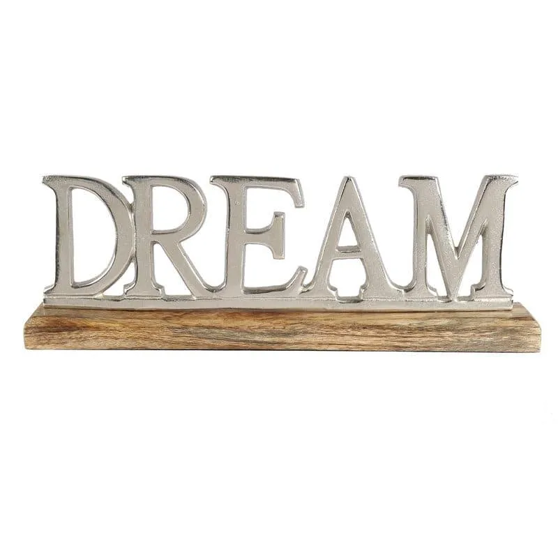 Dream Deal Typography Showpiece - Silver media 3