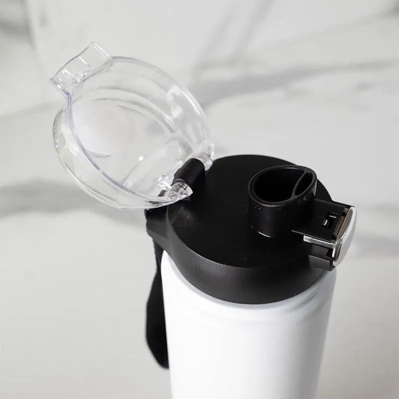 Harpo Sip Hot & Cold Thermos Water Bottle (Black & White, 750 mL Each) - Set Of Two media 4