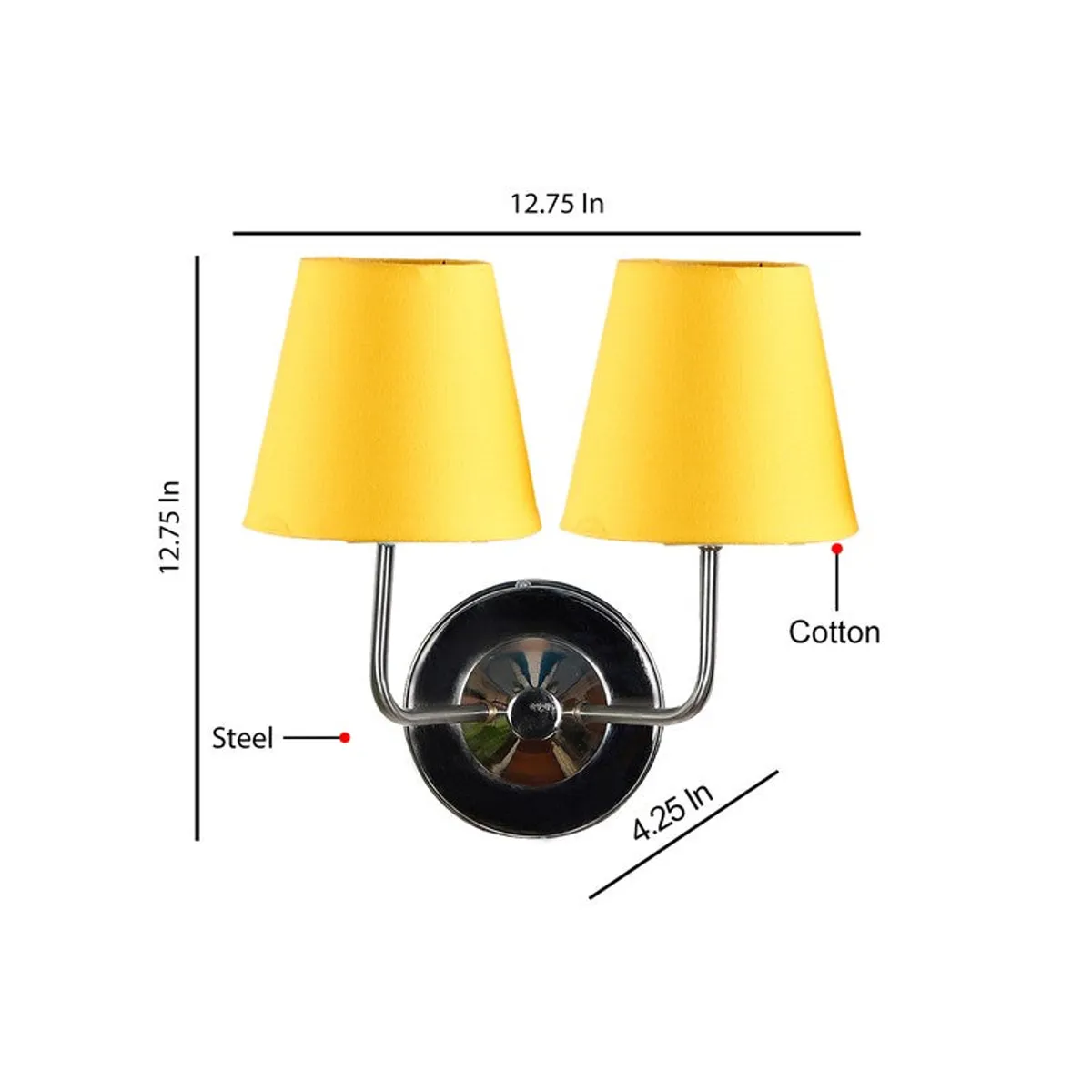 OrbitShade Sunbeam Cotton Wall Lamp - 11