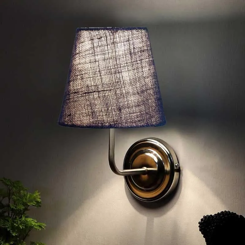 Biyox Fabric Wall Lamp - Blue media 1