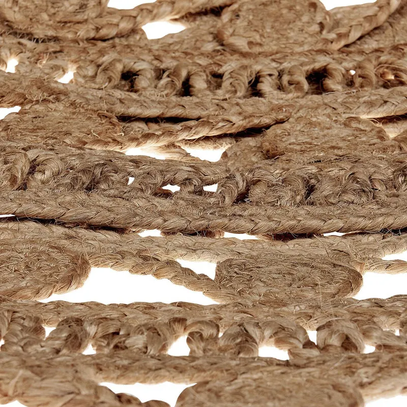 Knot Theory Braided Jute Area Rug - Beige media 4