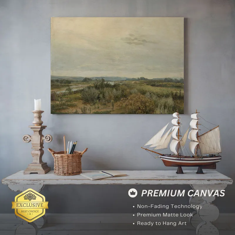 Vintage Meadow Wood Wall Art media 5