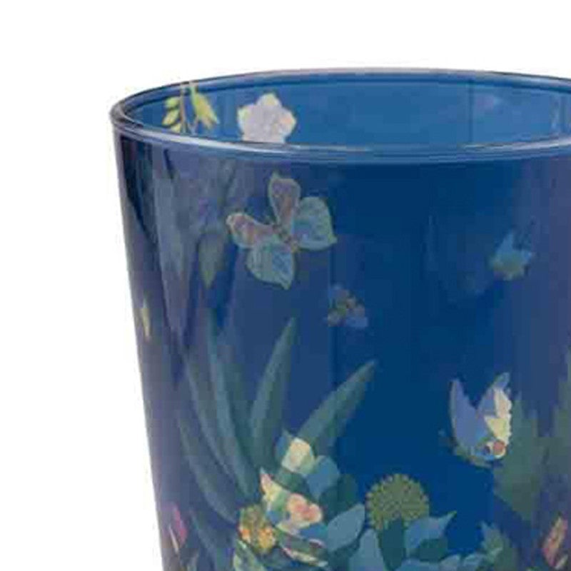 Vibrant Bliss Glass Tumbler (Blue) - Set Of Four media 4