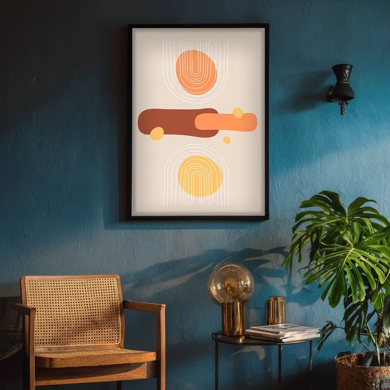 Sunlit Whispers Archival Canvas Wall Art - Black Frame media 5