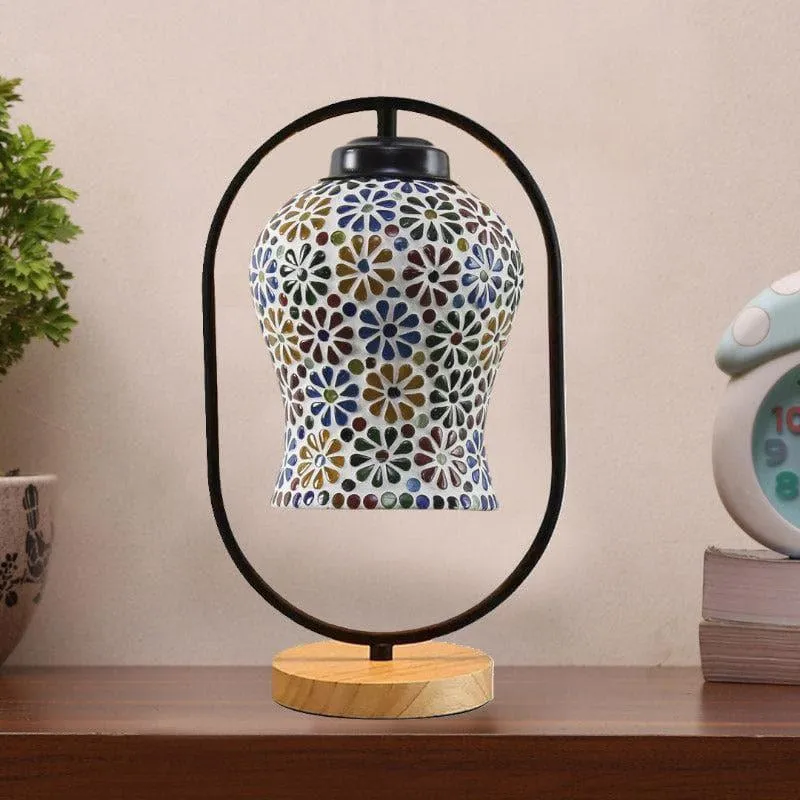 Dazzle Daze Glass Table Lamp - Multicolor media 3