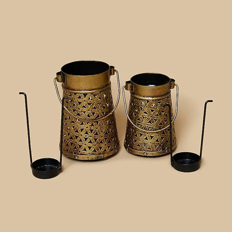 Vase Carve Tea Light Holder media 3