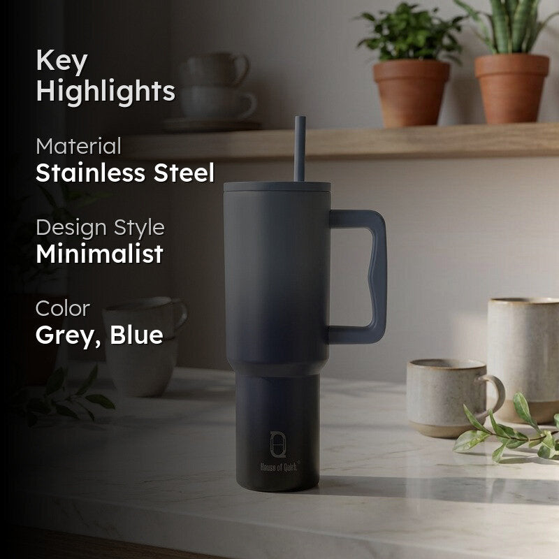 Luxe Fade Stainless Steel Tumbler - 1200 ML media 2
