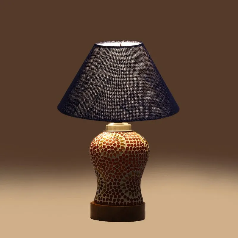 Baskira Wooden Table Lamp - Multicolor media 7