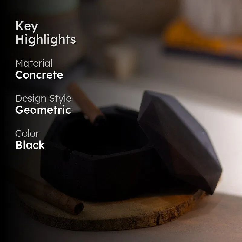 Barca Ash Tray - Black media 2