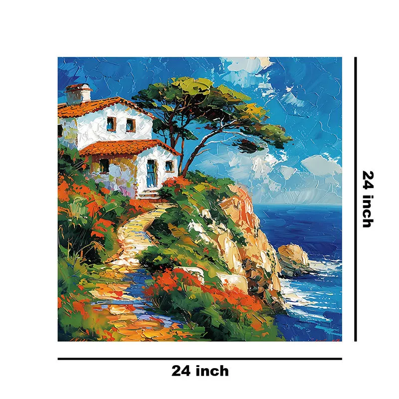 Coastal Beachhouse Poly Canvas Wall Painting media 9