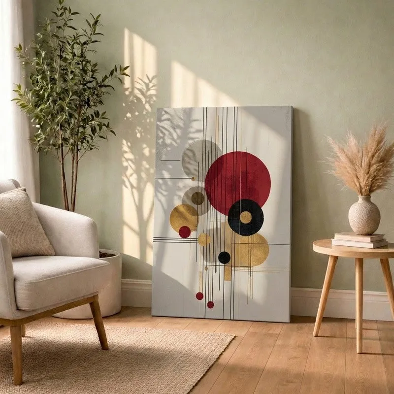 Color Stack Abstract Canvas Wall Art media 1