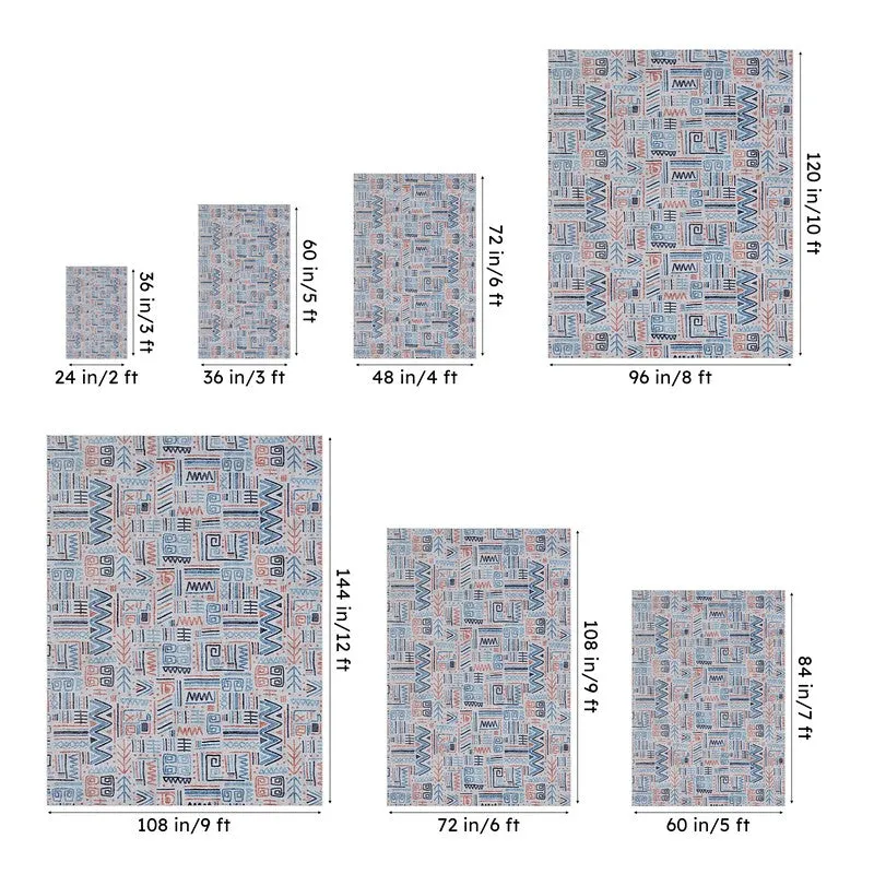 Nuvra Geo Anti-Skid Carpet - 10