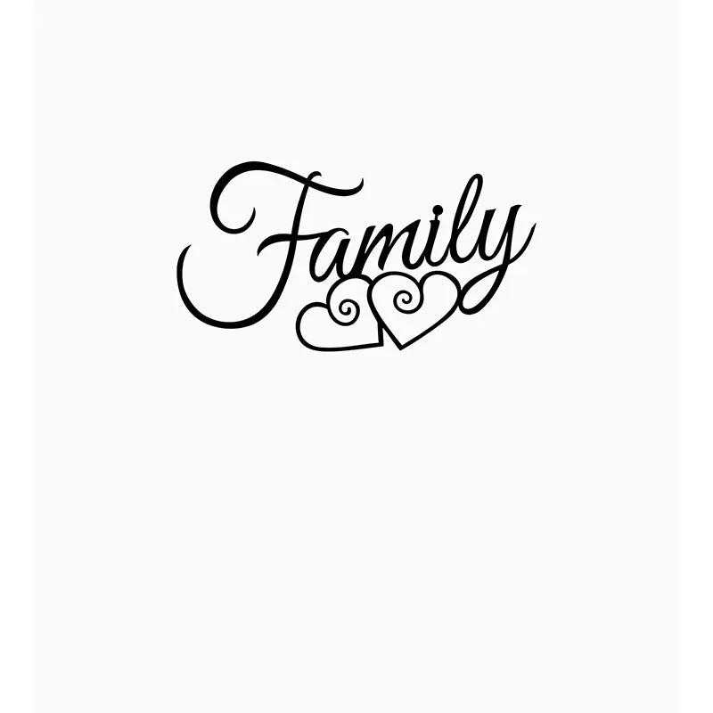 Family Love Black Iron Wall Accent media 3