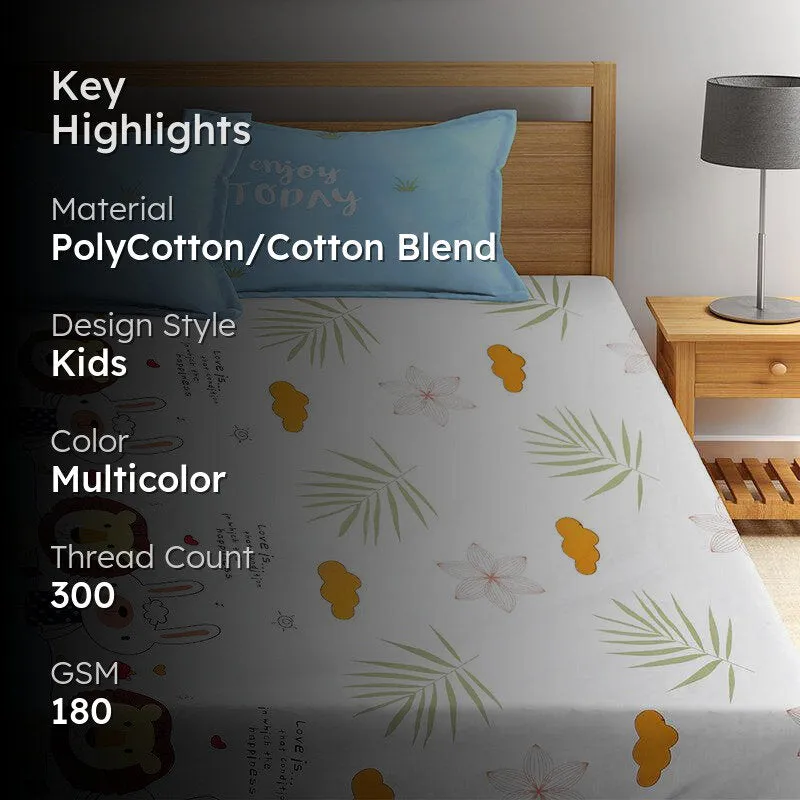 Thunder Kids Bedsheet - 180 GSM media 2