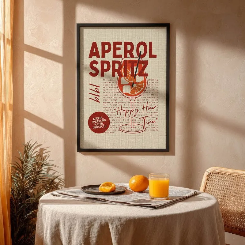 Whisk Words Archival Canvas Wall Art - Black media 4