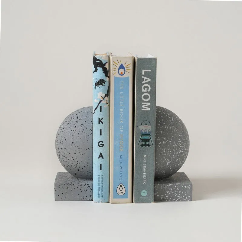 Fig Living Dual Spirit Ceramic Book End - Set Of Two media 1