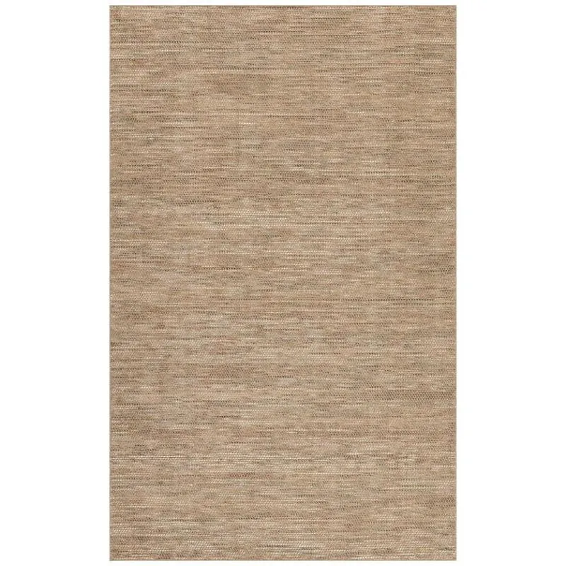 Lasumi Hand Woven Wool Rug - Soft Brown media 1