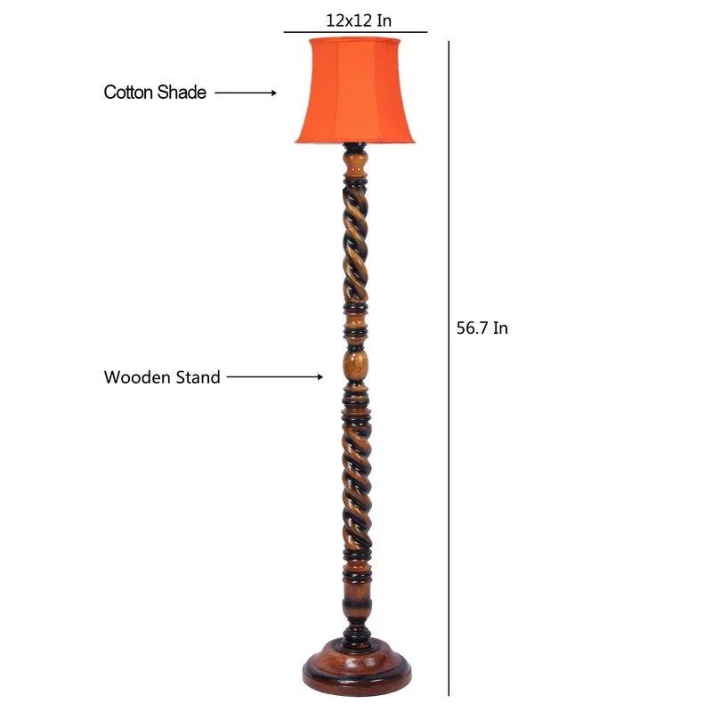 ConicalCurve Floor Lamp (Orange) media 8