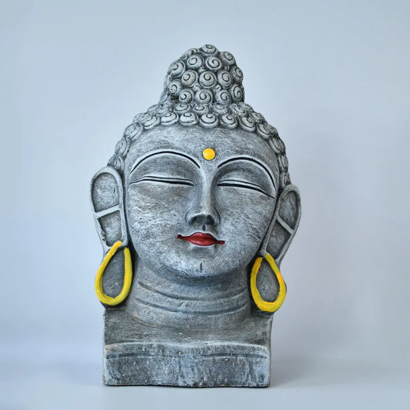 Virtuous Budhha Terracotta Idol media 3