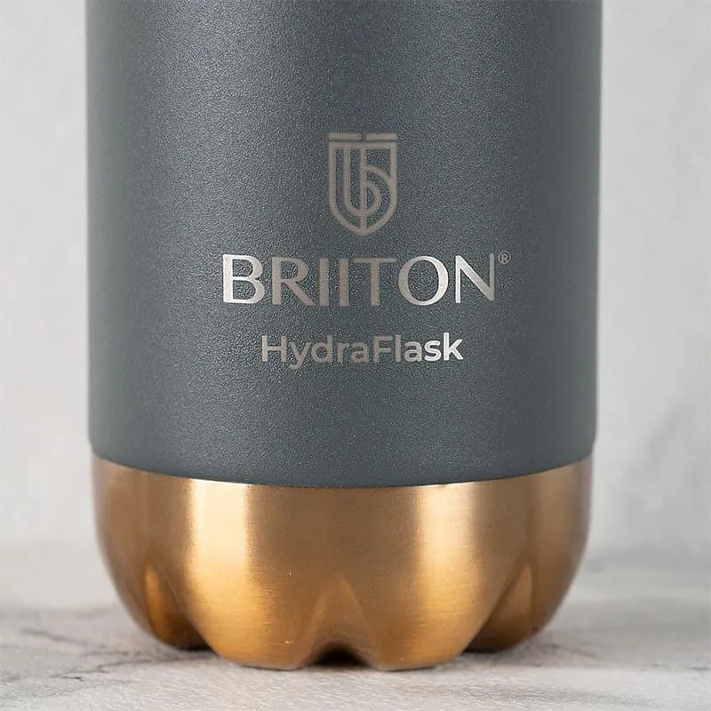 Hydro Halo Hot & Cold Thermos Water Bottle (Grey) - 500 mL media 4