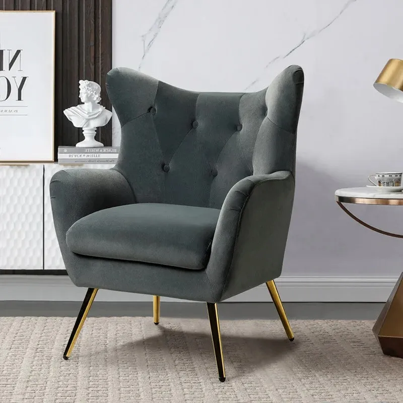 Dawson Lounge Chair - Grey media 1