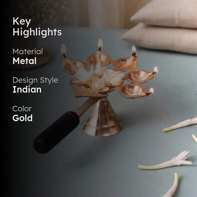RoshniRitual Metal Diyas media 2