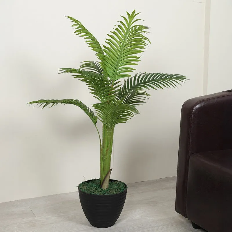 GreenAura Artificial Plant With Black Fiber Pot - 3.6 Feet media 4