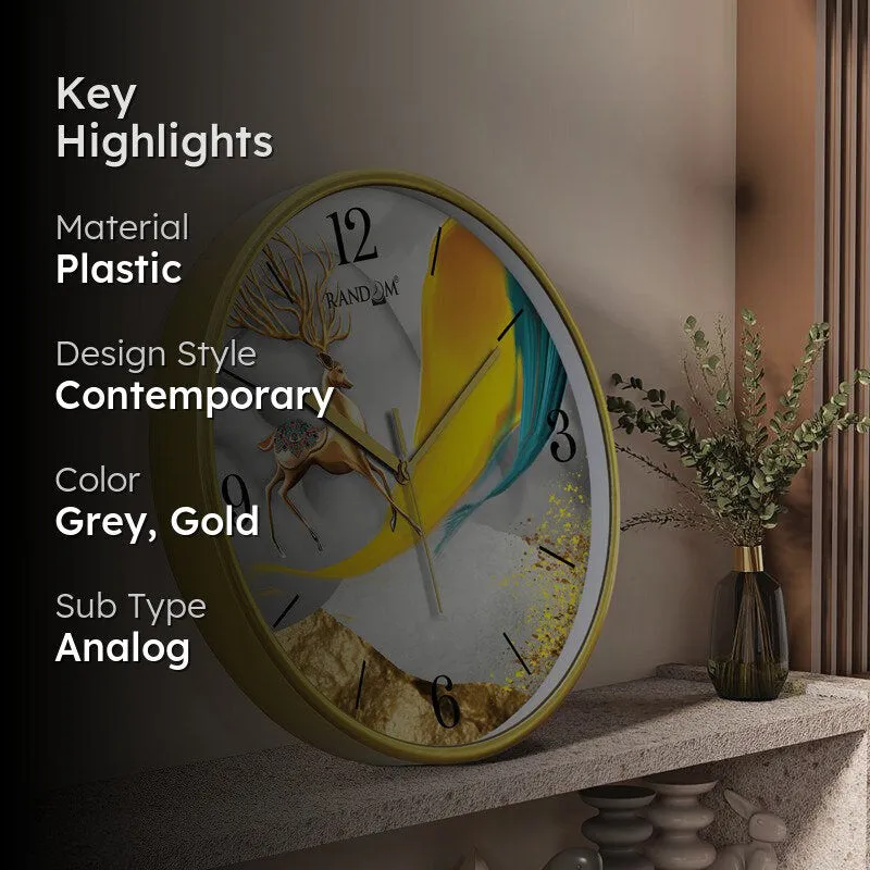Mnemosyne Analog Wall Clock media 2