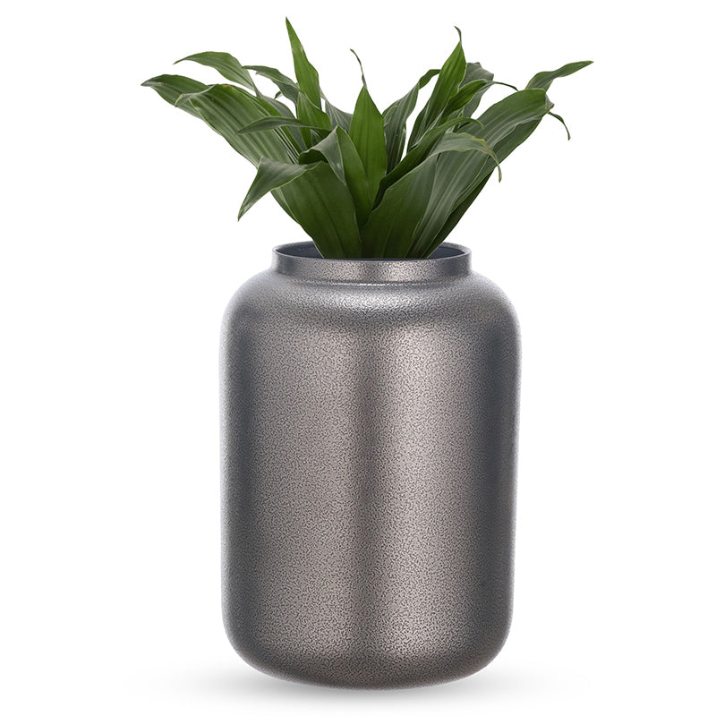 Alexis Metal Vase - Grey media 4