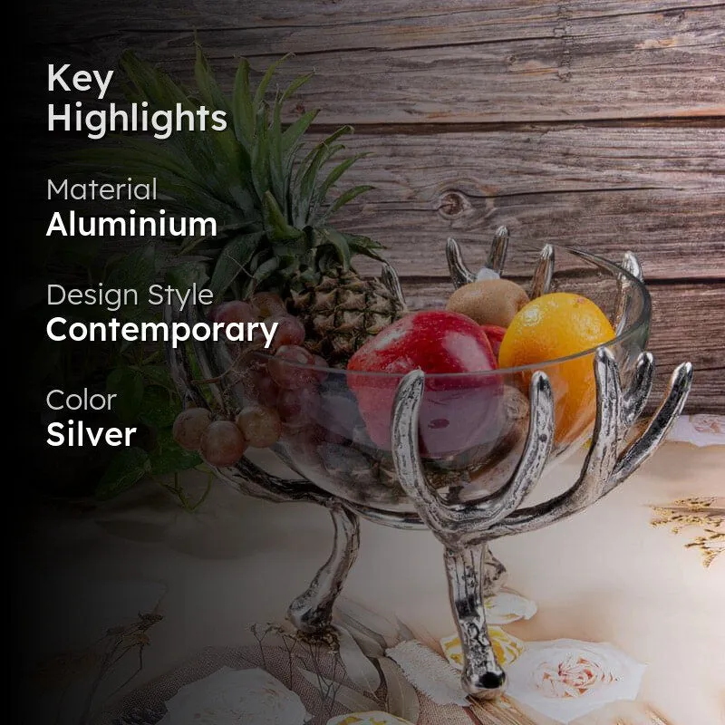 Antler Clasp Fruit Bowl media 2