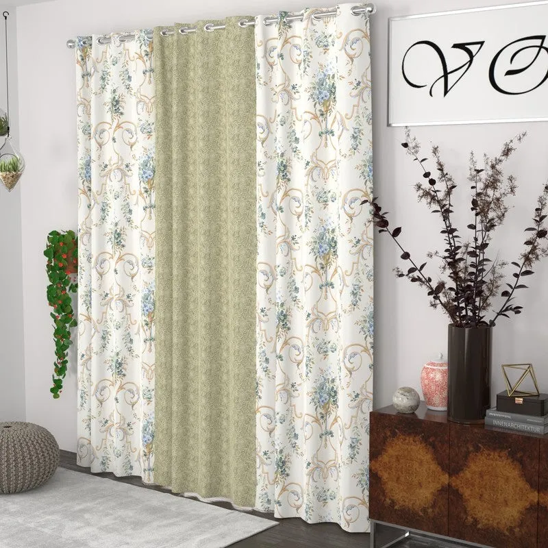 Floral Petal Curtains - Set of Three media 3
