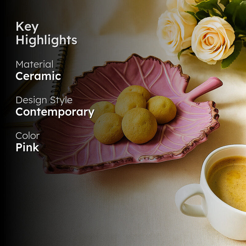 Cerelia Ceramic Platter - Pink media 2