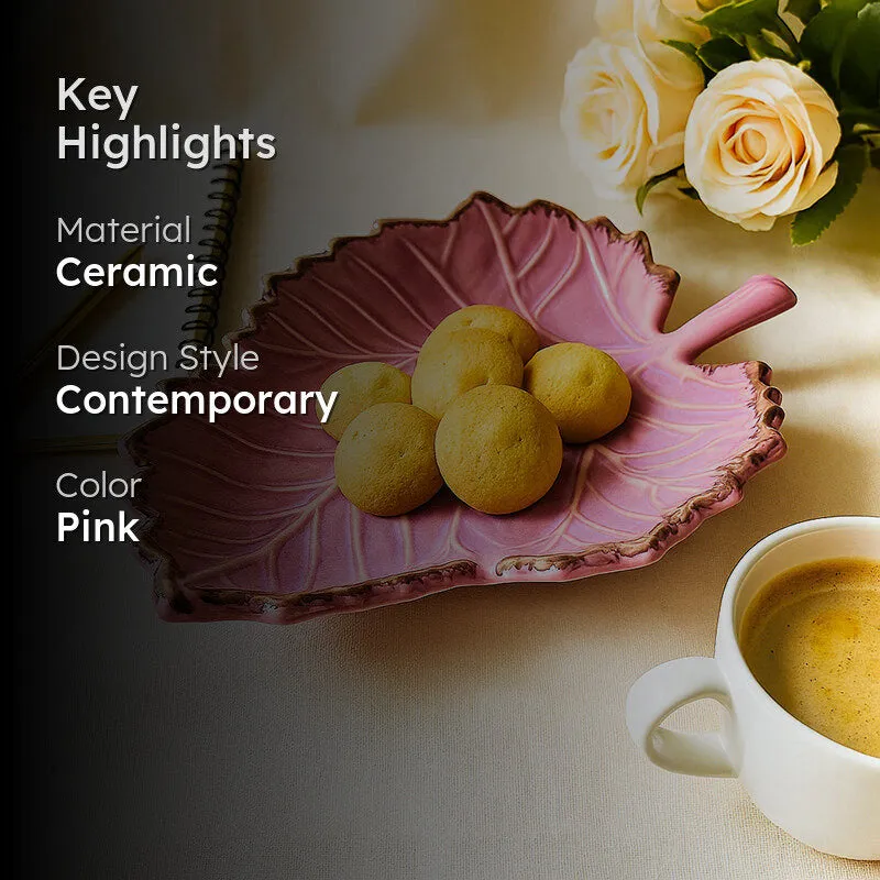 Cerelia Ceramic Platter - Pink media 2