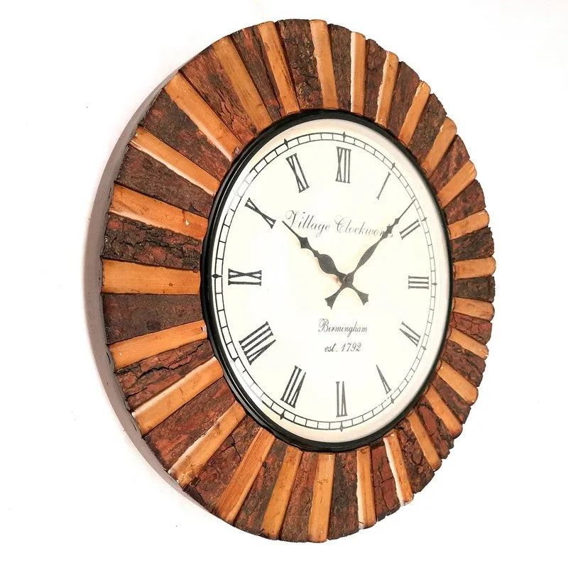 Urban Hour Signature Wooden Wall Clock media 7