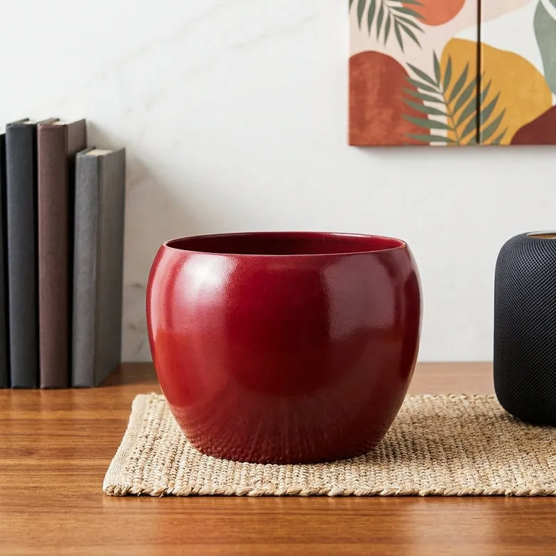 Marsha Miro Planter (Red) - Set Of Two media 1
