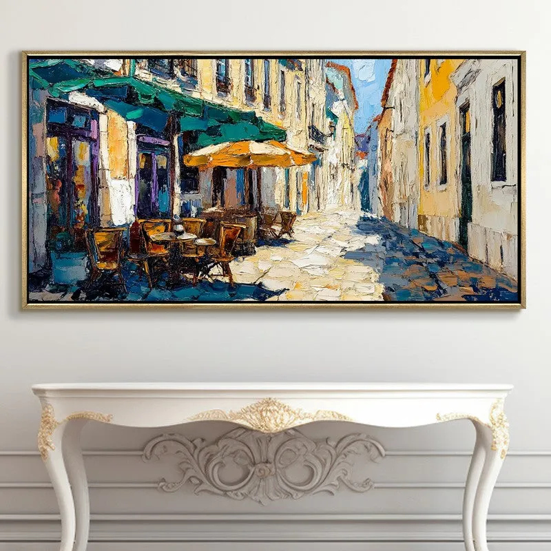 Solstice Canvas Wall Painting With Frame media 5