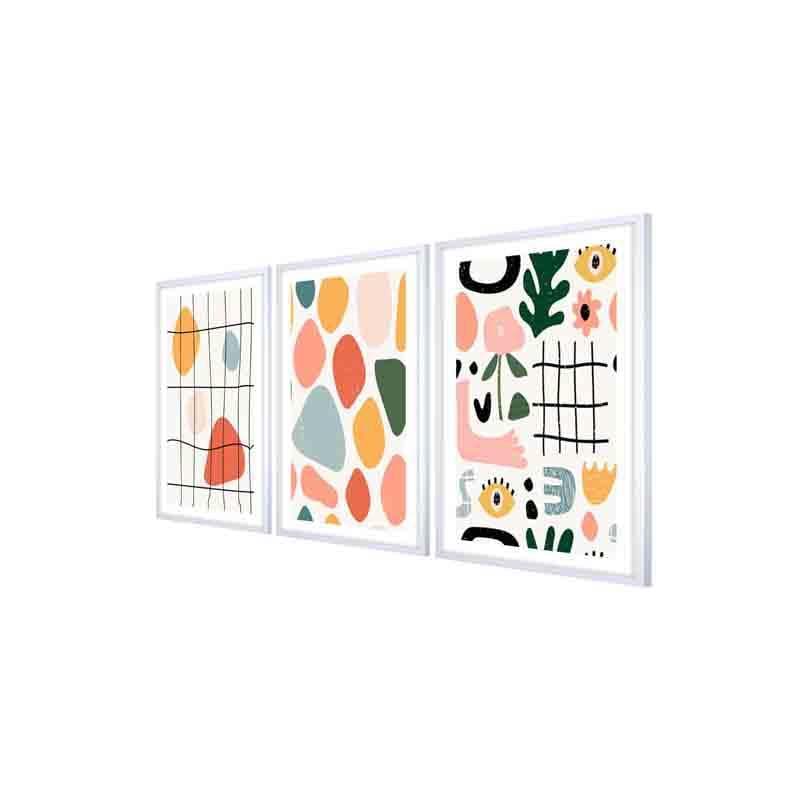 Bohemia Poly Canvas Wall Art - Set Of Three media 5