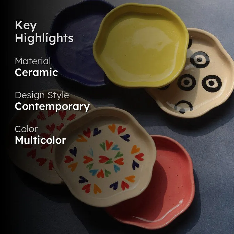 Kallistar Ceramic Platter - Set of Six media 2