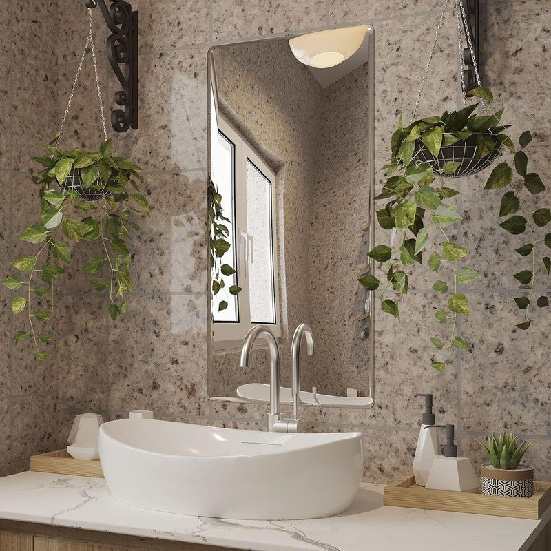 Ripple Reflect Bath Mirror media 3