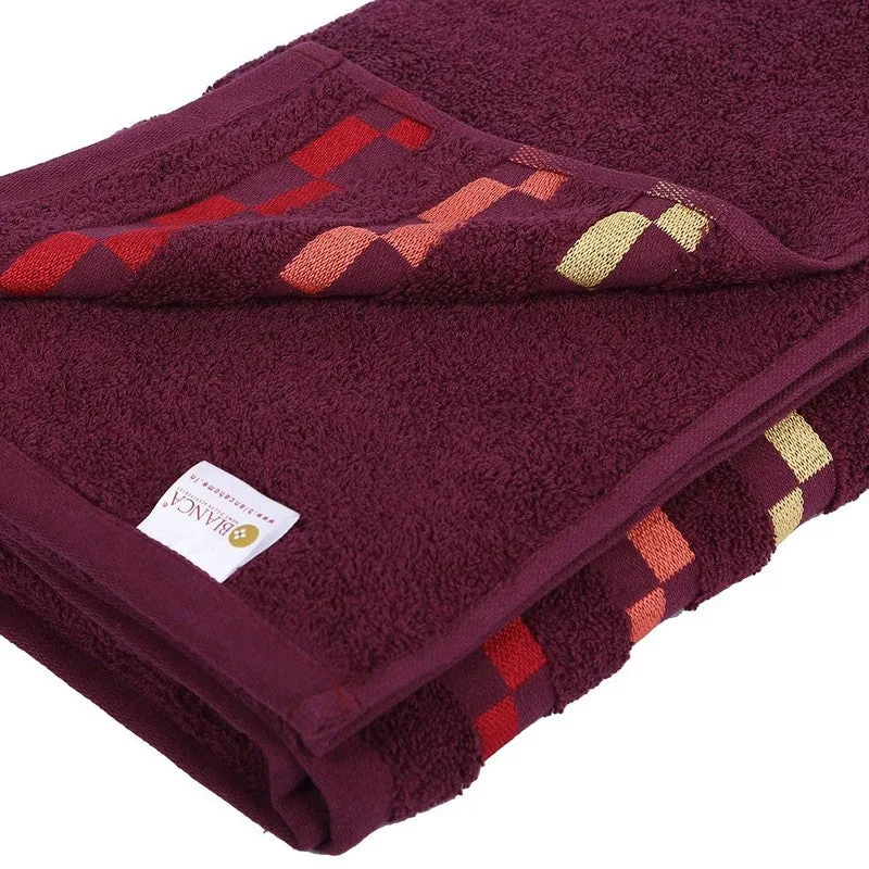 Aura Solids Bath Towel (Brown) - Set Of Four media 4