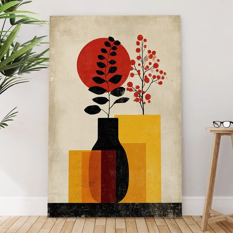 Modern Vase Composition Canvas Wall Art media 6