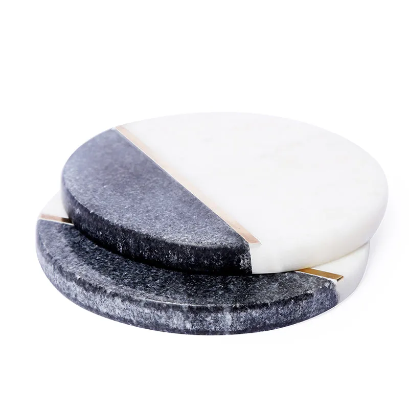 Tesoro Marble Coaster (Black) - Set Of Four media 7