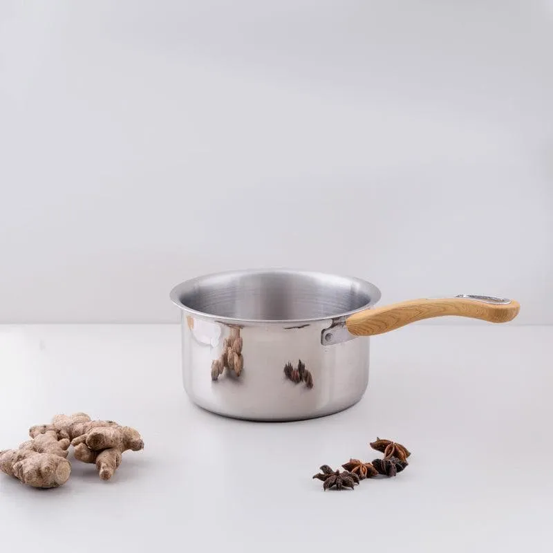 Marmoris Stainless Steel Saucepan 600 ML / 5 Inches media 3