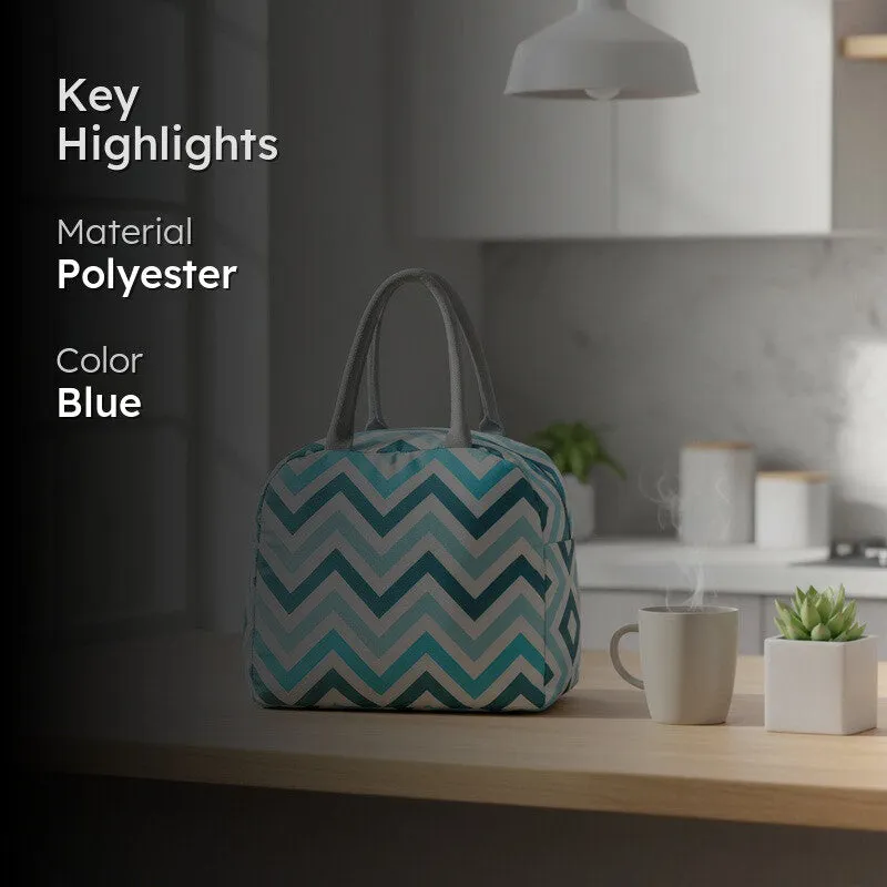 Prismy Polyester Lunch Bag - Blue media 2