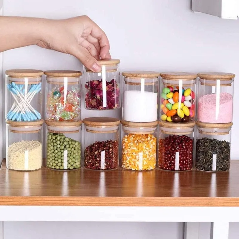 DesiCharm Pantry Jar (220 mL Each) - Set of Twelve media 3
