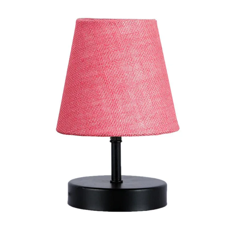 Otravo Jute Table Lamp - Pink,Black media 3