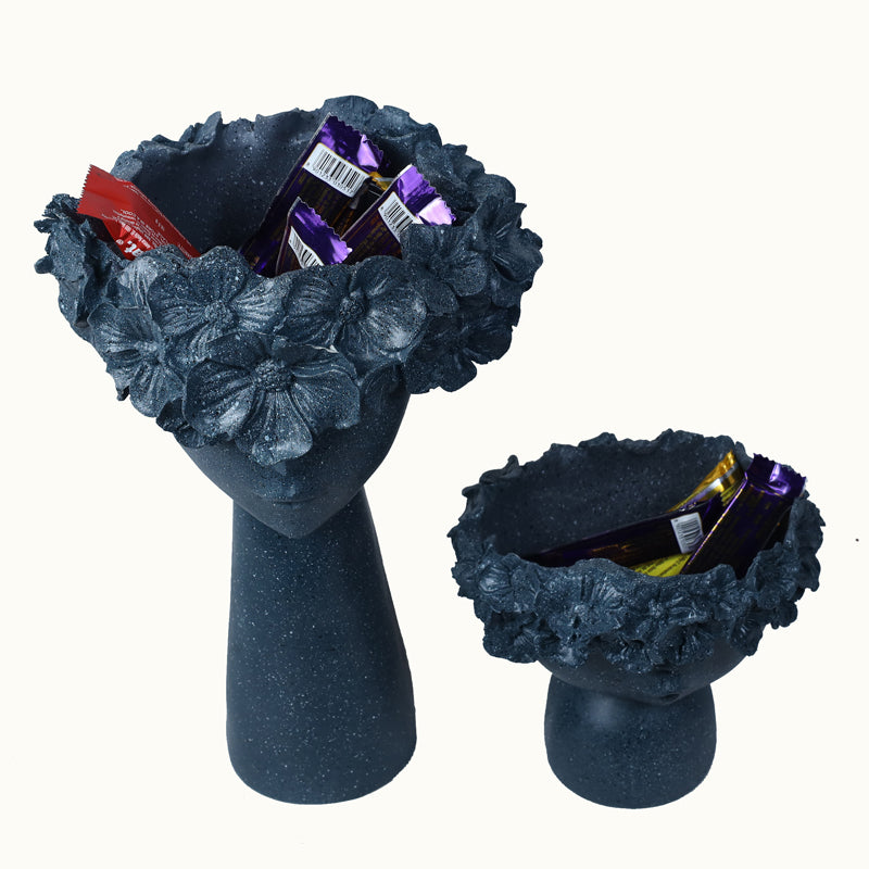 Flora Sculpt Showpiece - Set Of Two media 5